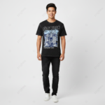 New York Cityscape Graphic T Shirt 1