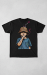 Silent Child Graphic Black T Shirt 1