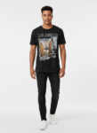 Urban City Graphic Black T Shirt 1