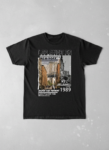 Urban City Graphic Black T Shirt 1