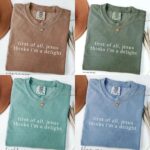 Comfort Colors Jesus Thinks I m A Delight T Shirt Funny Christian Graphic Tee Sarcastic Faith Based Shirt Aesthetic Religious Gift for Her.jpg