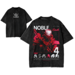 Futuristic Squad Remember the Mission Vintage Washed Apparel Gaming Graphic T Shirt.png