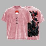 Dark Ninja Illusion Vintage Washed T Shirt Oversized Anime Inspired Graphic Tee.jpg