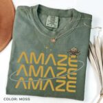 Comfort Colors Amaze Amaze Amaze T Shirt Project Hail Mary Rocky Inspired Tee Funny Sci Fi Space Quote Shirt Gift for Book Lovers.jpg