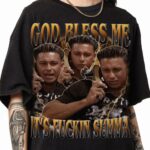 Comfort Colors God Bless Me It s Summah T Shirt Funny Summer Retro Graphic Tee Sarcastic Beach Vibe Shirt for Men Women.jpg