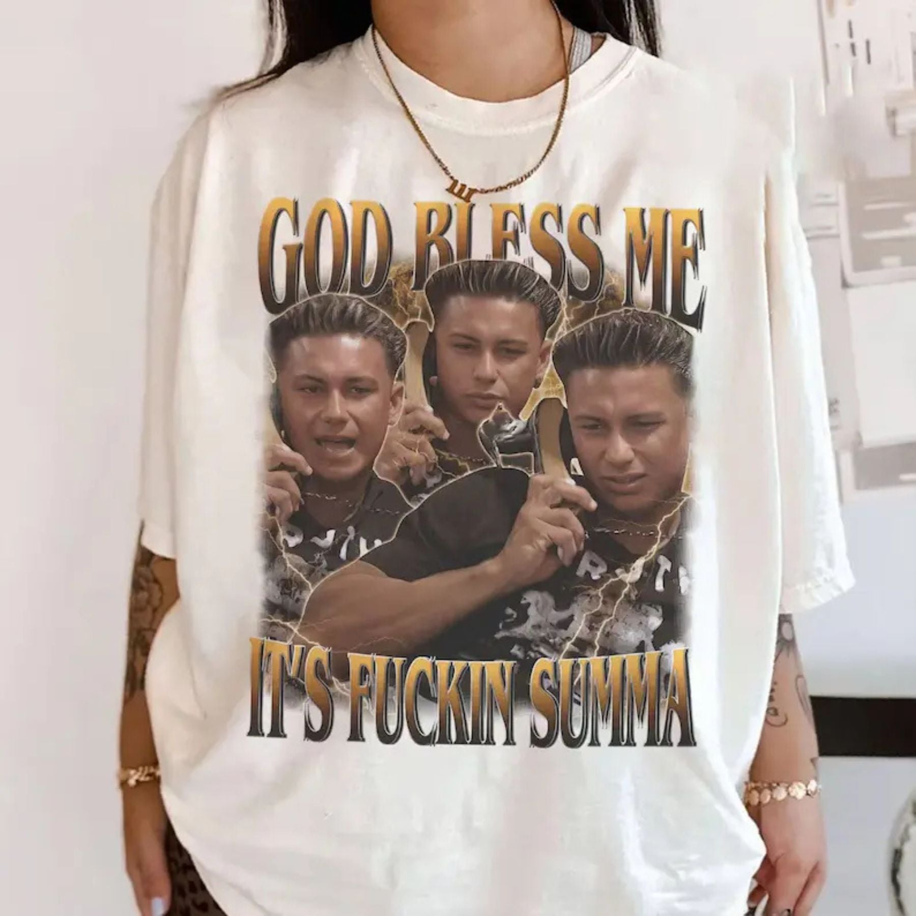 Comfort Colors God Bless Me It s Summah T Shirt Funny Summer Retro Graphic Tee Sarcastic Beach Vibe Shirt for Men Women.jpg
