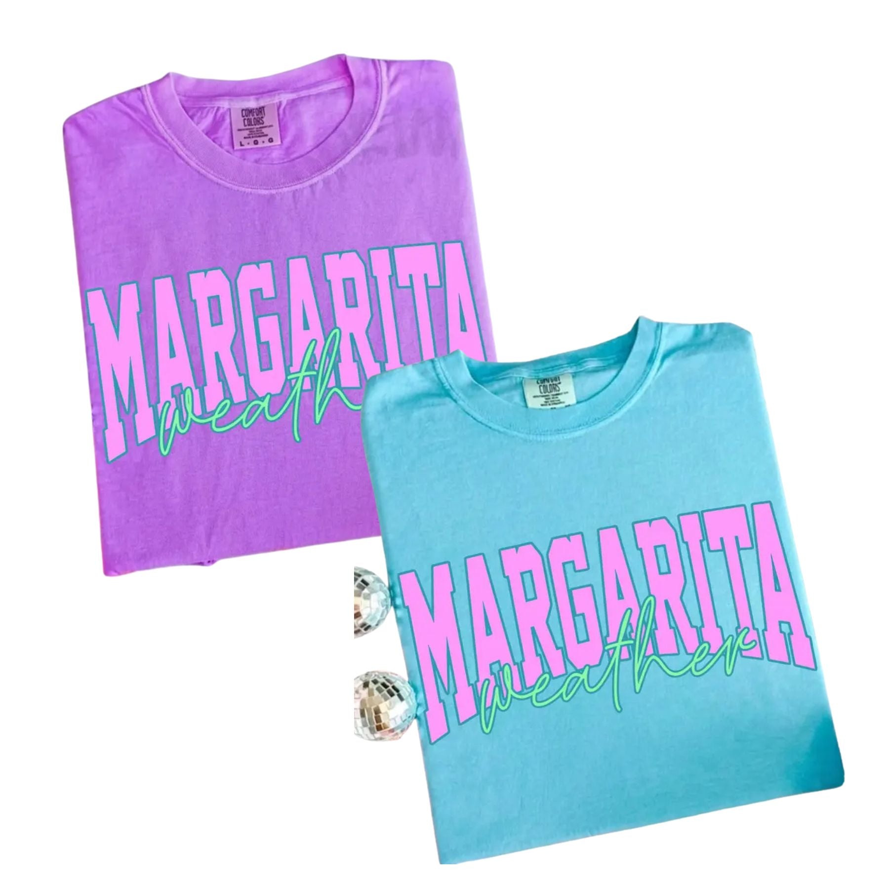 Comfort Colors Margarita Weather Distressed T Shirt Trendy Summer Vacation Graphic Tee Retro Beach Party Drink Shirt for Men Women.jpg